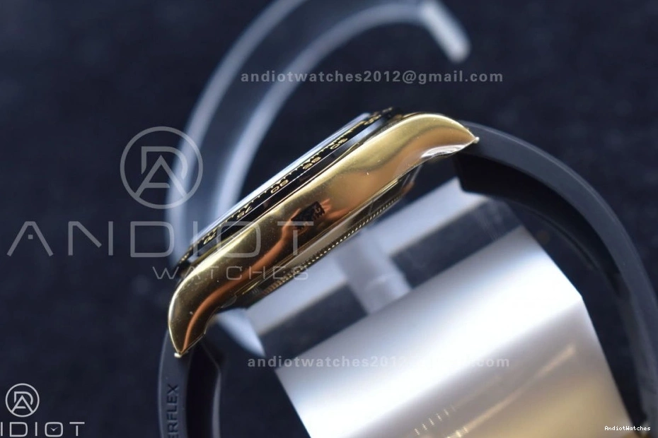 Edition Oysterflex Clean 1:1 Diamonds SA4130 116518 Strap 416 Timeless Black on Best Rubber Daytona Dial V 1231